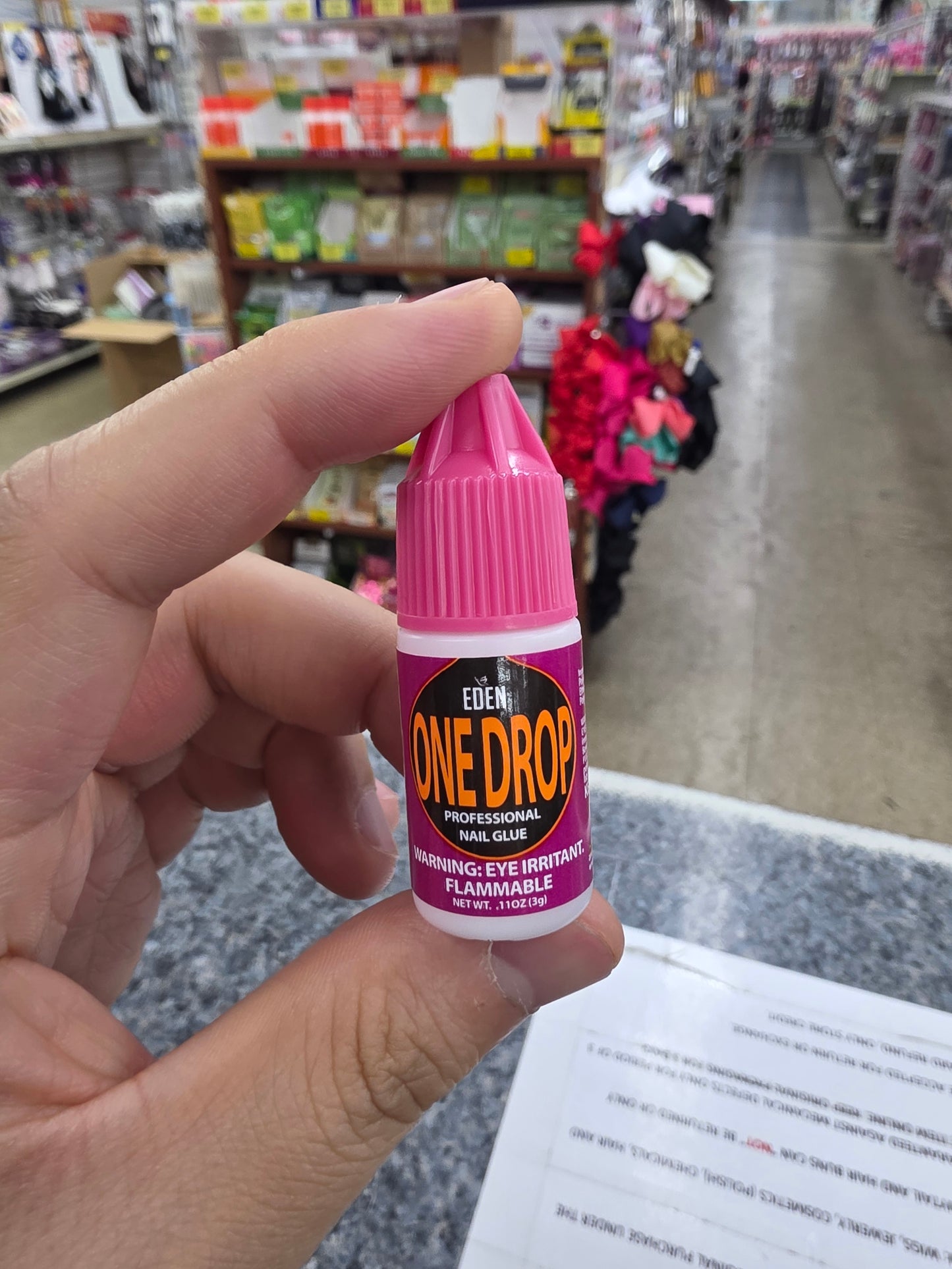 ONE DROP NAIL GLUE